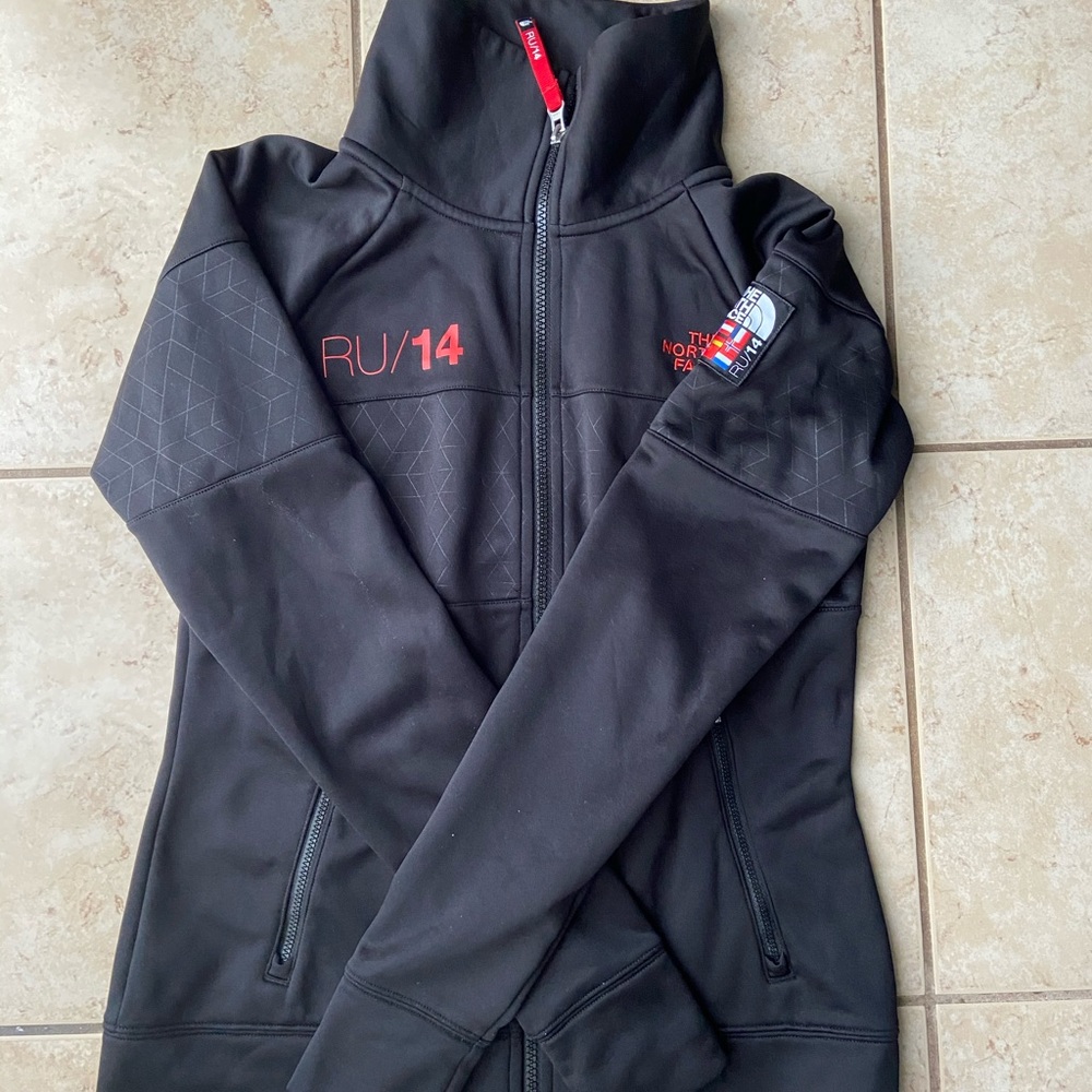 North Face zip-front jacket - Russia 2014 Olympics